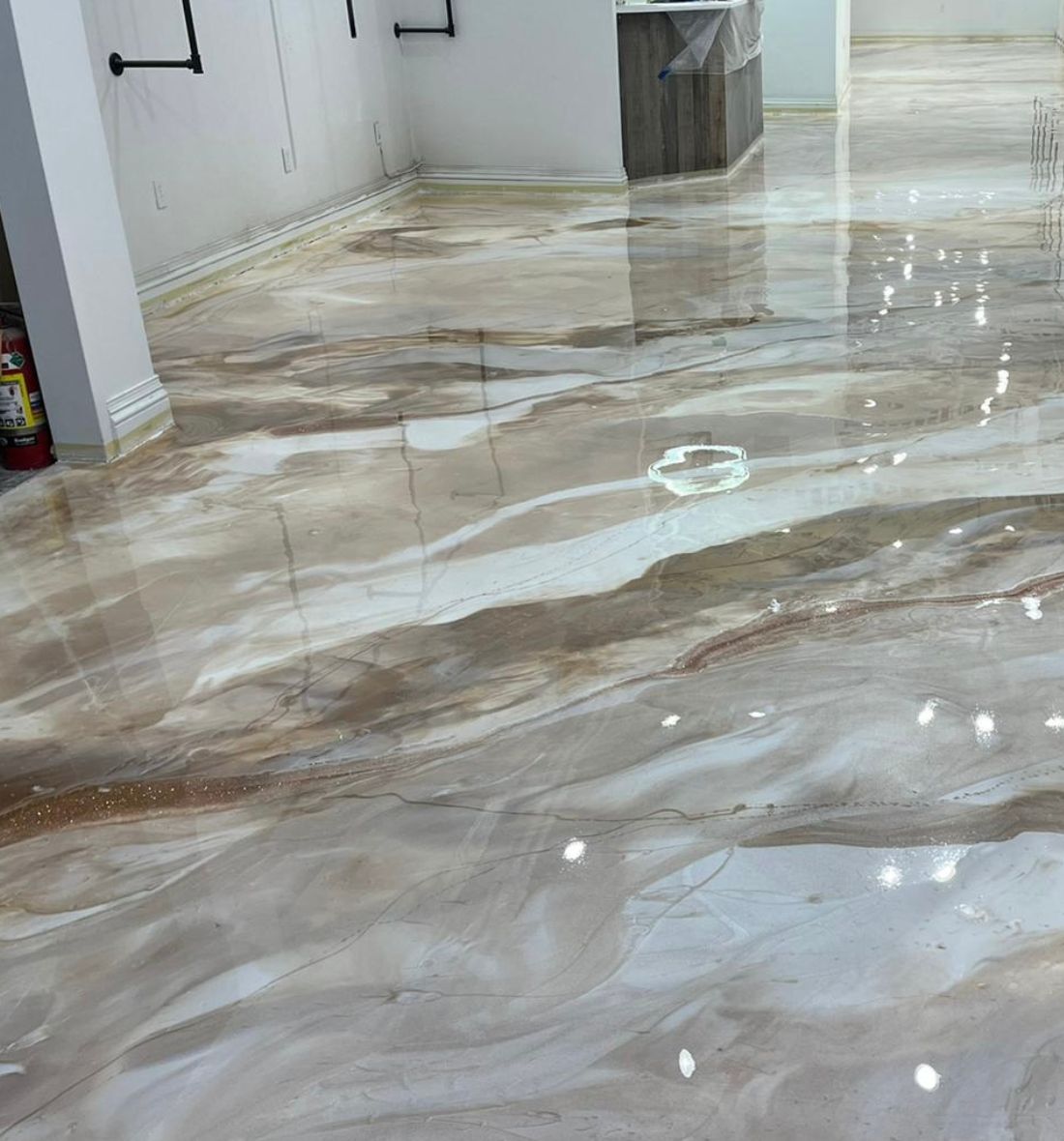 Epoxy Floor Metallic: Elevate Your Space